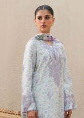 Shezlin By Aabyaan Embroidered Chikankari 3 Piece Unstitched Suit ABY24S D-AF-04 DILARA